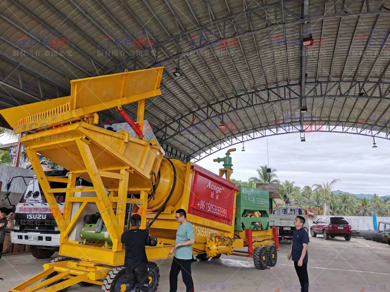 移动式离心选矿车