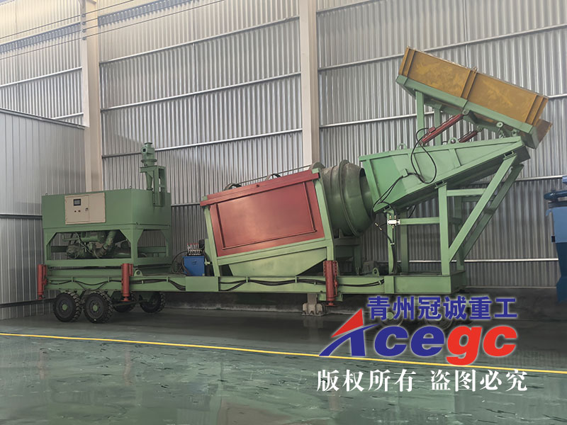 50-100 t/h移动式离心选矿车