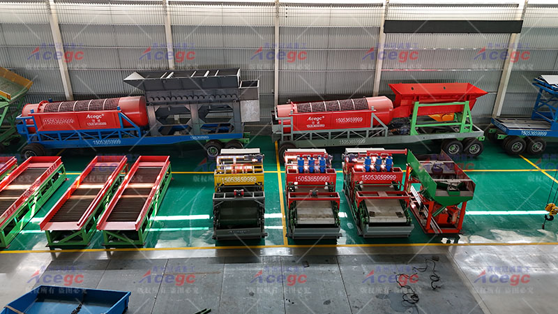 移动式多金属破碎离心选矿设备