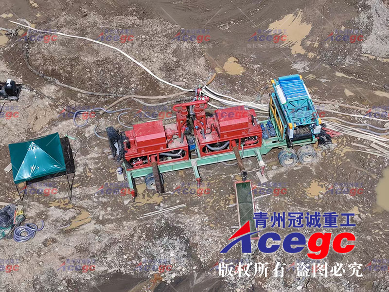 移动离心机选矿车